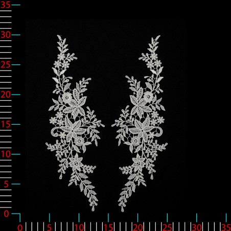 AB22448.002 - ecru - Aplikacje