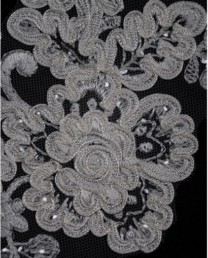 C2763 - ecru - Aplikacje