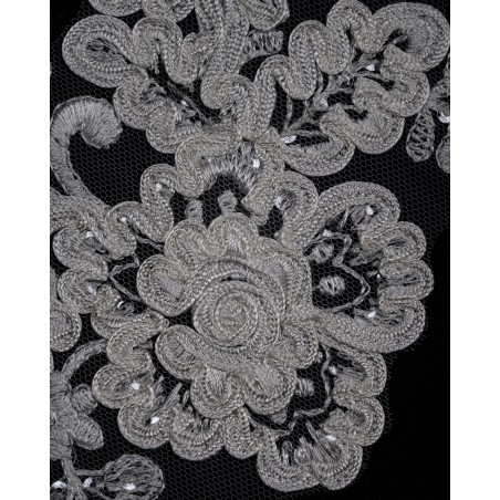 C2763 - ecru - Aplikacje