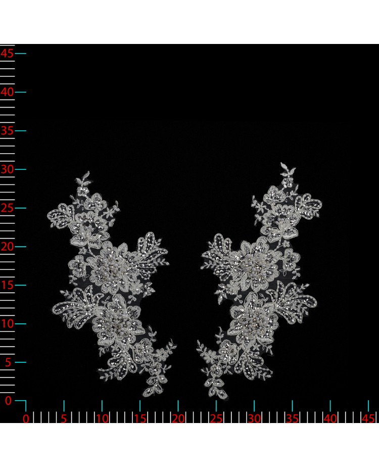 AC21098.001.02 - ecru - Aplikacje