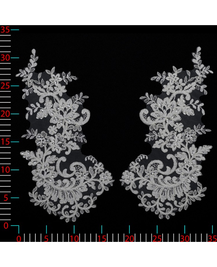 AC22239.102 - ecru - Aplikacje