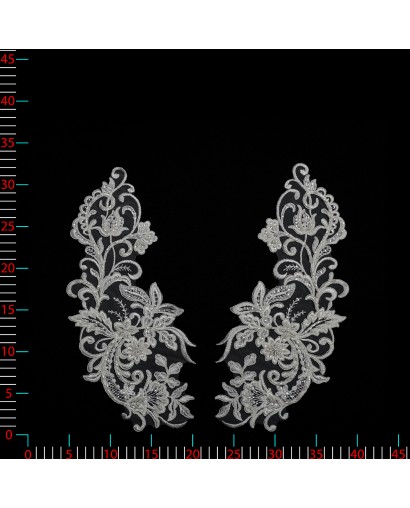 AC22377.101.01 - ecru - Aplikacje