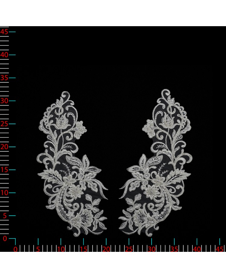 AC22377.101.01 - ecru - Aplikacje