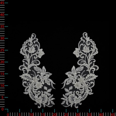 AC22377.101.01 - ecru - Aplikacje