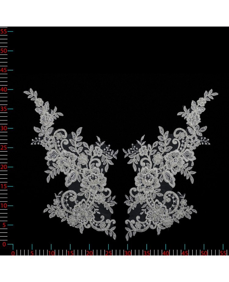 AC22402.001.02 - ecru - Aplikacje