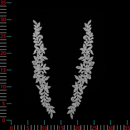 AC22409.105 - ecru - Aplikacje