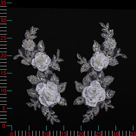 T2318 - biel/platyna - Aplikacje