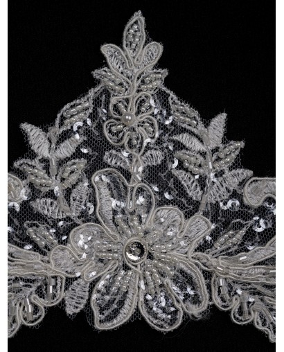 T2412 - ecru - Aplikacje