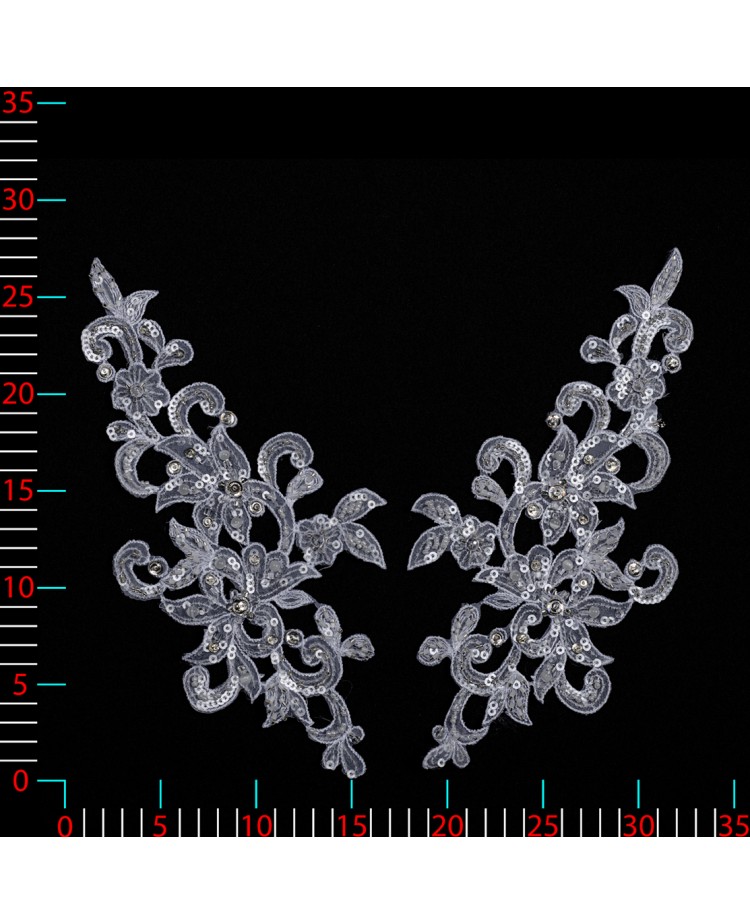 T2154FB.3H.P085 - biel - Aplikacje