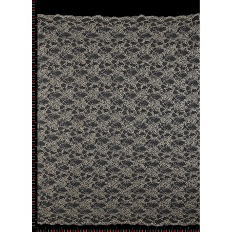 2091 - ecru/złoto - Koronka