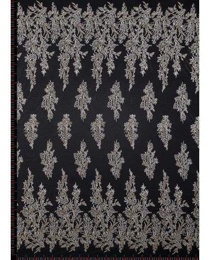 2528 - ecru/srebro - Haft