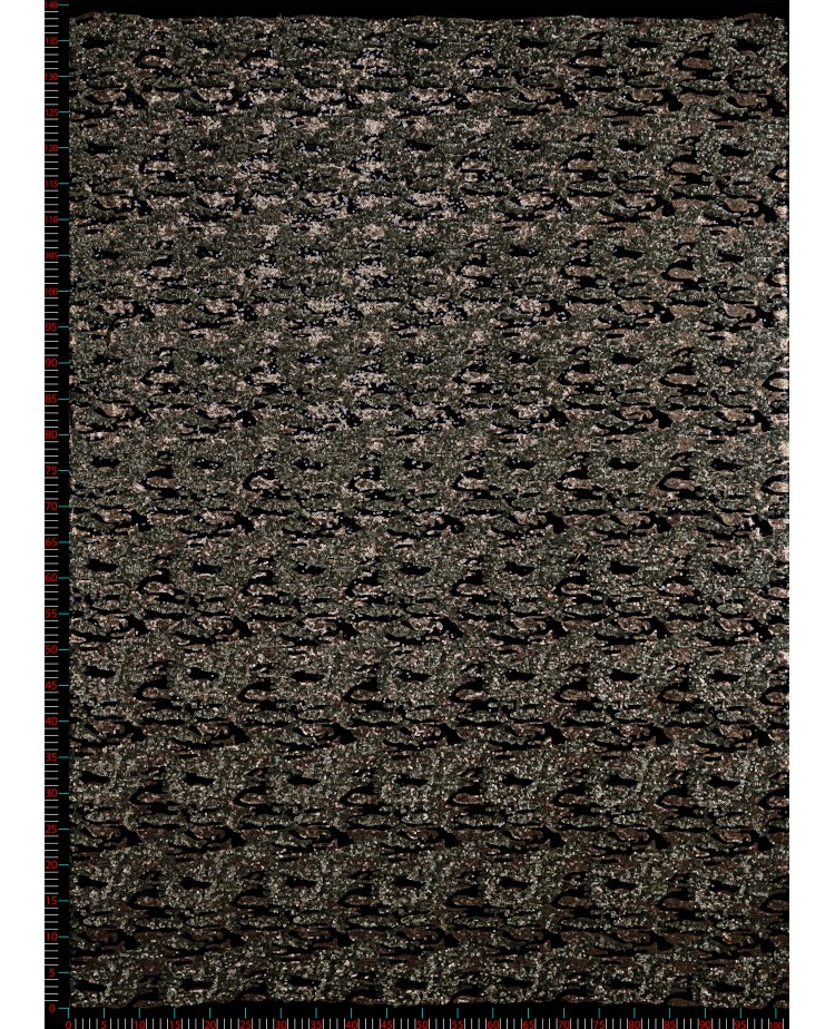 12001 - czarny/oliwkowy/brązowy - Haft