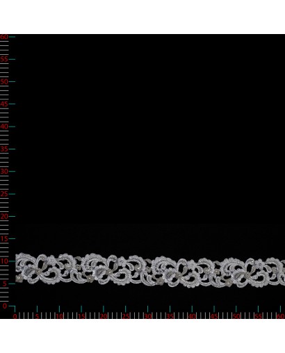 T1173KFBH.PO85 - biel/platyna - Taśma