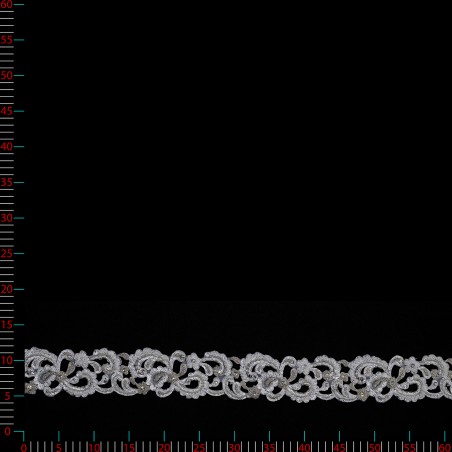 T1173KFBH.PO85 - biel/platyna - Taśma