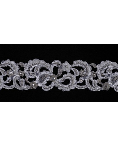 T1173KFBH.PO85 - biel/platyna - Taśma