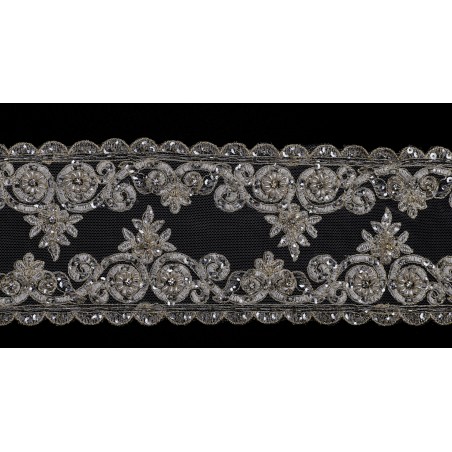 M9309.1D3FEB.1.N44 - ecru/złoto - Taśma