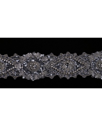 M9661KFB.N44 - biel/platyna - Taśma