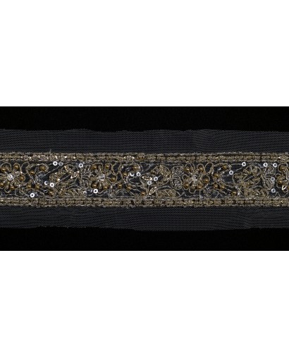 T495KGFB.1.N44 - ecru/złoto - Taśma