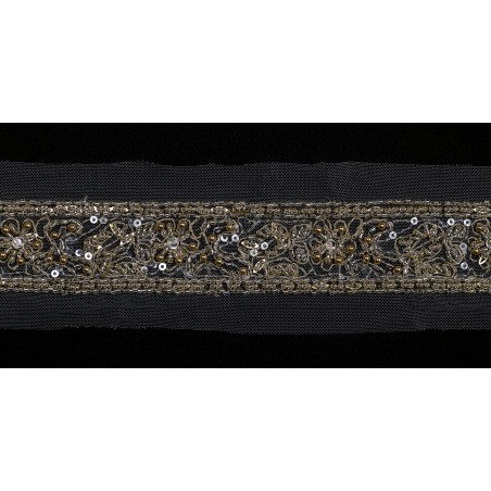 T495KGFB.1.N44 - ecru/złoto - Taśma