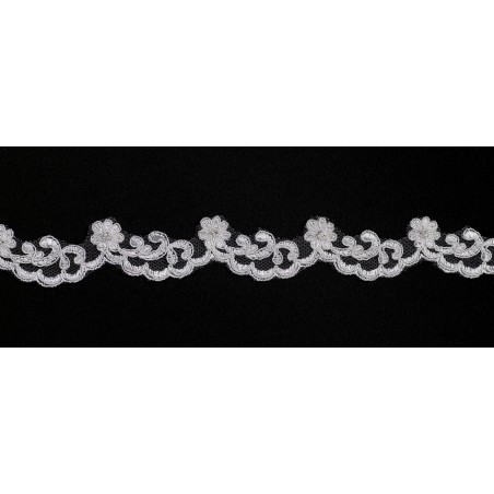 K0726C - ecru - Taśma