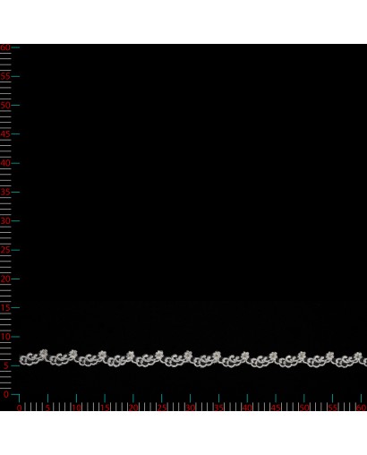 K0726CS - ecru/platyna - Taśma