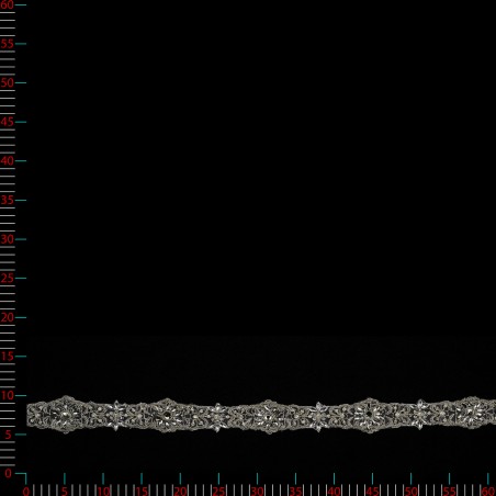 M9232.1KB.N99 - ecru/platyna - Taśma