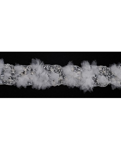 T1076FAB.N44 - ecru - Taśma