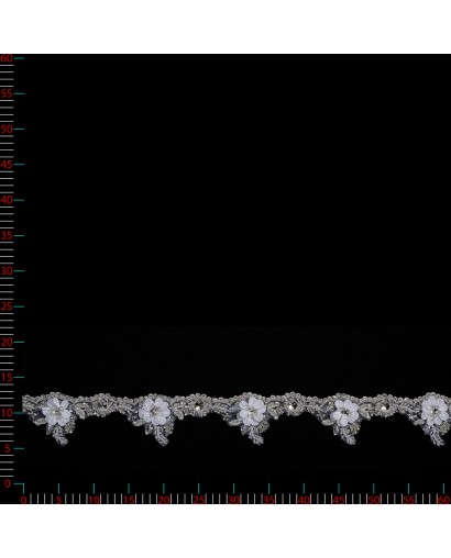 T1139.1KFAB.N44 - biel/platyna - Taśma