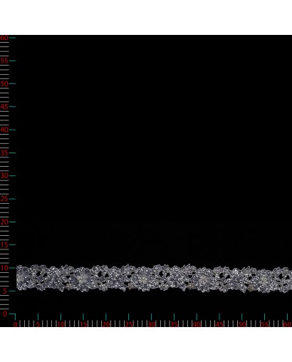 T1159KFABH.P085 - biel/platyna - Taśma
