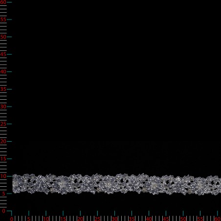 T1159KFABH.P085 - biel/platyna - Taśma