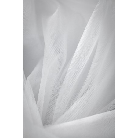 Welonowy - biel - Tiul