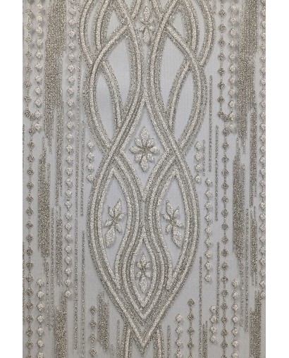 13038 - jasne ecru - Tiul