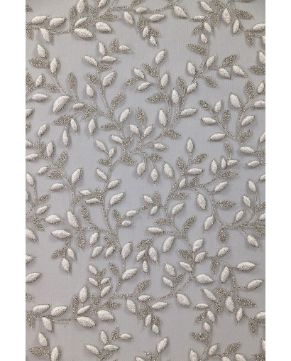 13061 - jasne ecru - Tiul