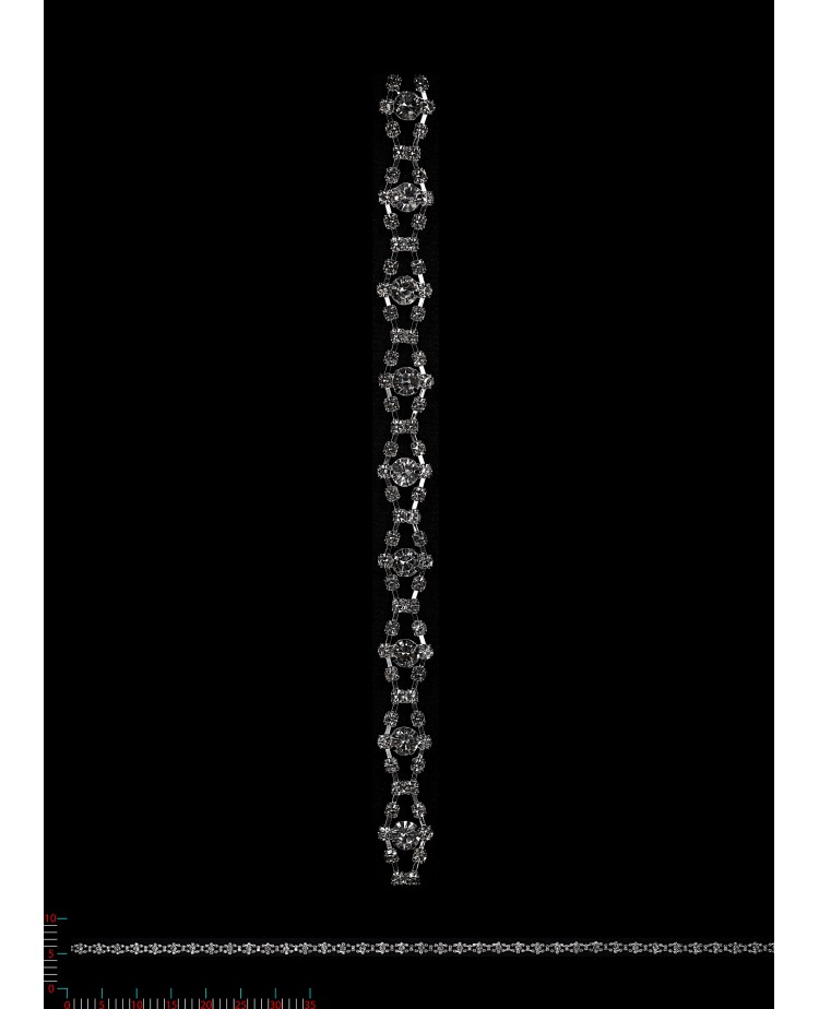 DC1730 - srebro -Taśma Biż.