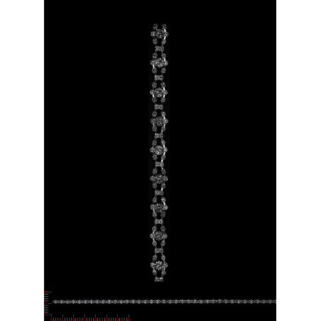 DC1730 - srebro -Taśma Biż.