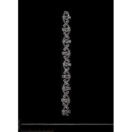 DC5955 - srebro -Taśma Biż.