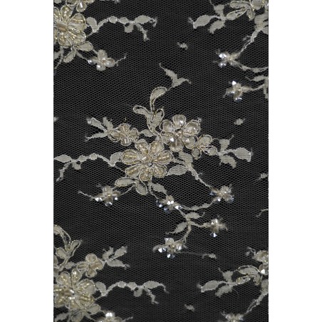 2095 - Szampan/Złoto - Koronka