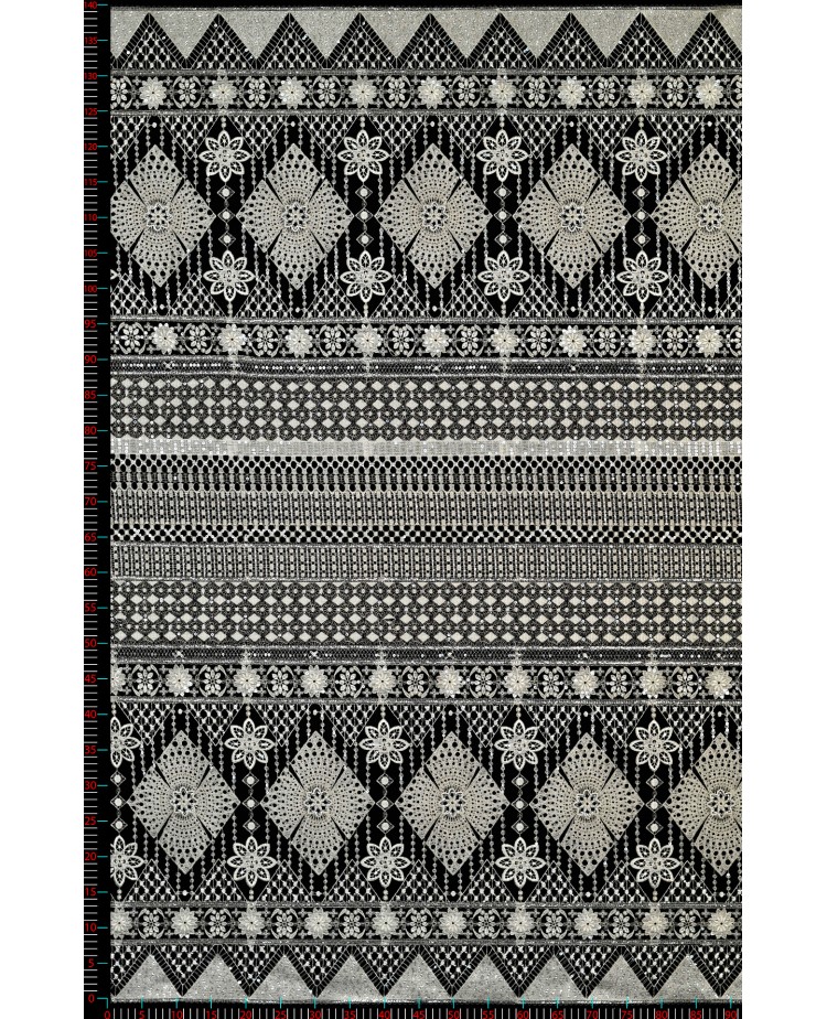 2637 - Ecru/Platyna - Haft