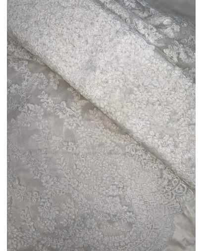 2267 - Jasne Ecru - Koronka