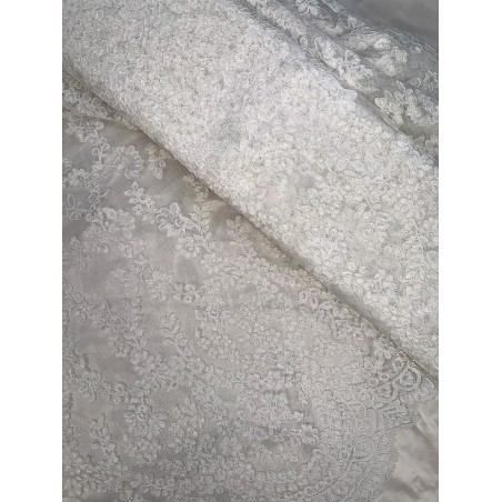 2267 - Jasne Ecru - Koronka