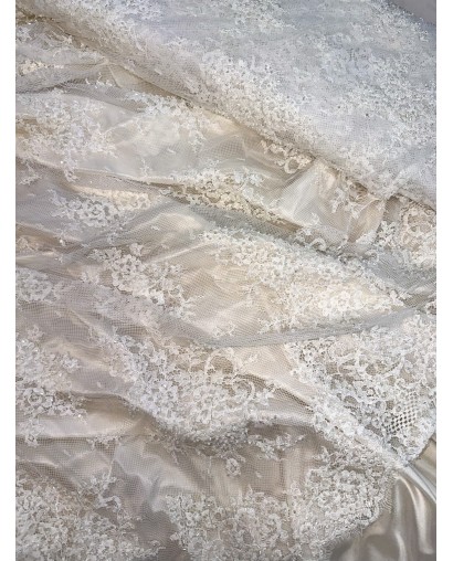 2281 - Jasne Ecru - Koronka