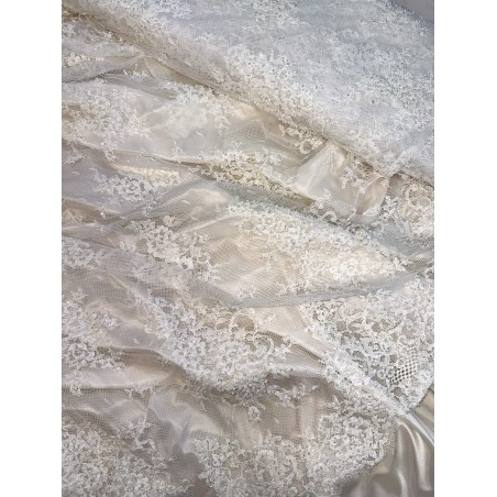 2281 - Jasne Ecru - Koronka