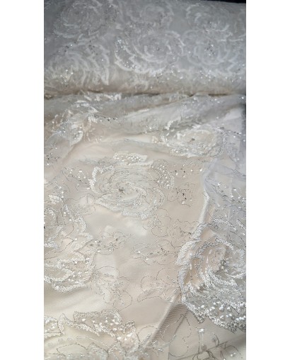 2093 - Ecru/Platyna - Haft